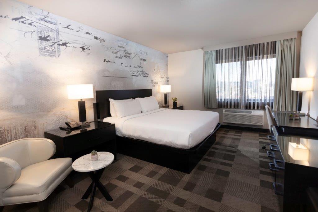 Tower Hotel Room with King Bed